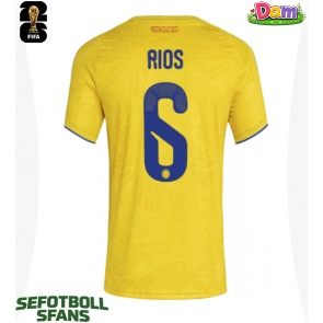 Colombia Richard Rios #6 Hemmatröja Kvinnor VM 2026 Kortärmad